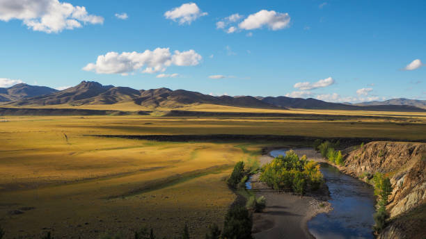 istock Orkhon river in Orkhon valley in Mongolia 1438599505