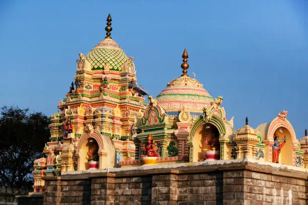 Photo of Chikka Tirupati Temple, Hindu temple dedicated to Venkateshwaraswamy, the Hindu god Vishnu, located in Kolar, Karnataka, India.