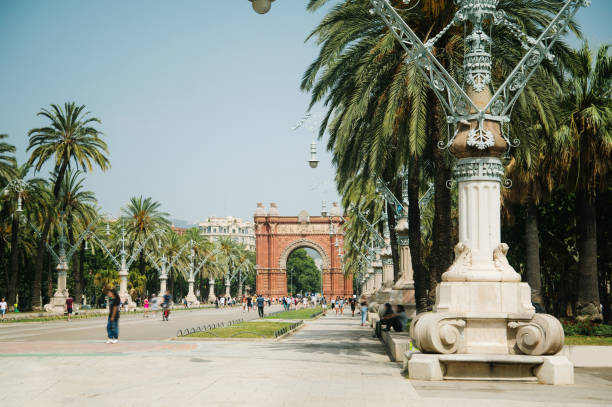istock Arc del Triomf in Barcelona 1438605337