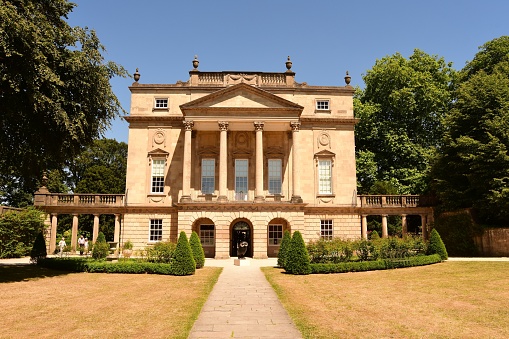 Bath, England, United Kingdom – May 21, 2018: Holburne Museum, Bath, England. May 21, 2018. The Museum houses an art gallery and is a Grade 1 Listed building.