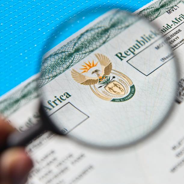 istock A South African motor vehicle car licence document 1438616157