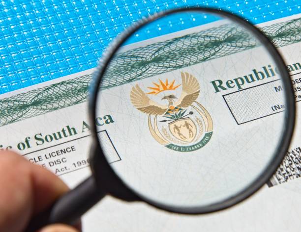 istock A South African motor vehicle car licence document 1438616170