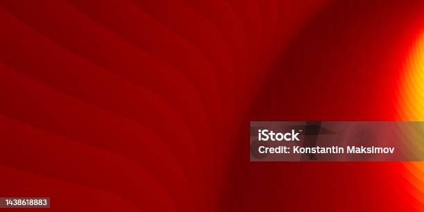 Yellow Red Line Pattern Beautiful Abstract Wide Horizontal Background Or Pattern Of Gradient ...