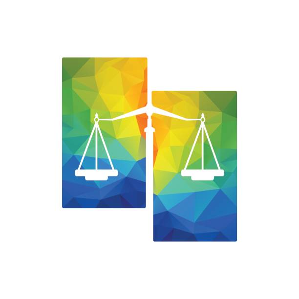 istock Law Balance And Attorney Monogram Logo Design. 1438619053