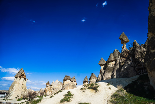 Pasabag Valley is one of the most popular attractions in Goreme. Cappadocia has epic fairy chimneys and cave dwellings. Turkey