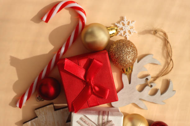 istock Christmas Decorations and Presents 1438630359
