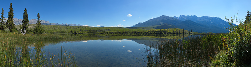 View of Talbot Lake in Jasper National Park,Alberta,Canada,North America