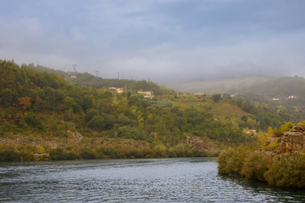 The beautiful landscape of the Douro Valley in Portugal and its unique architecture