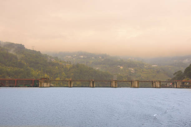 The beautiful landscape of the Douro Valley in Portugal and its unique architecture