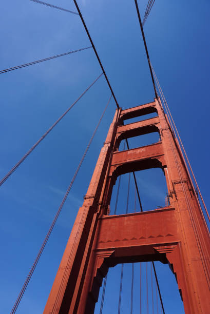 istock Looking up at the Golden Gate Bridge 1438642897