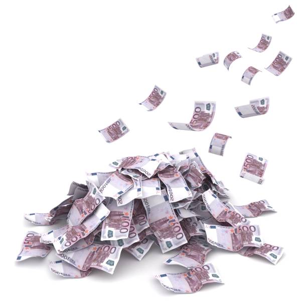 istock Euro falling money finance crisis 1438652953
