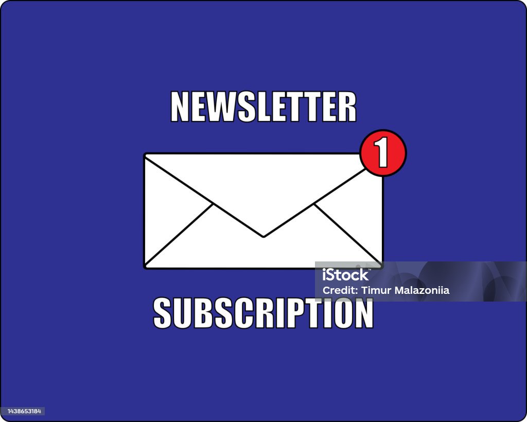 Subscription Envelope Newsletter Subscription Email Send Promotion Letter Stock Illustration ...