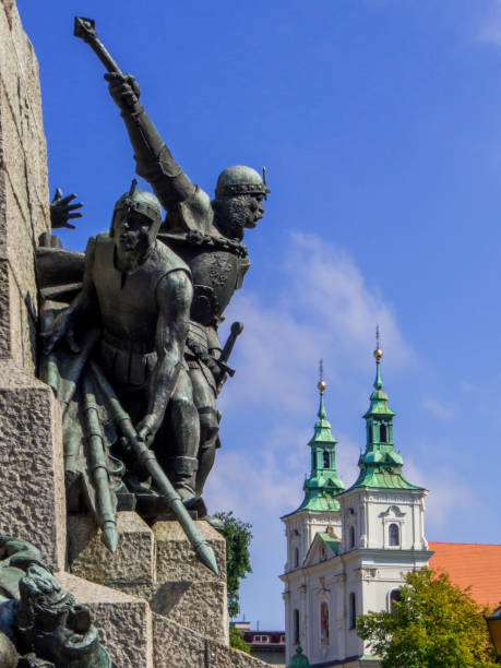istock Grunwald Monument, Krakow, Poland 1438654152