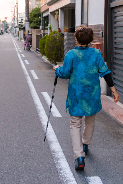 istock A senior woman walking 1438656423