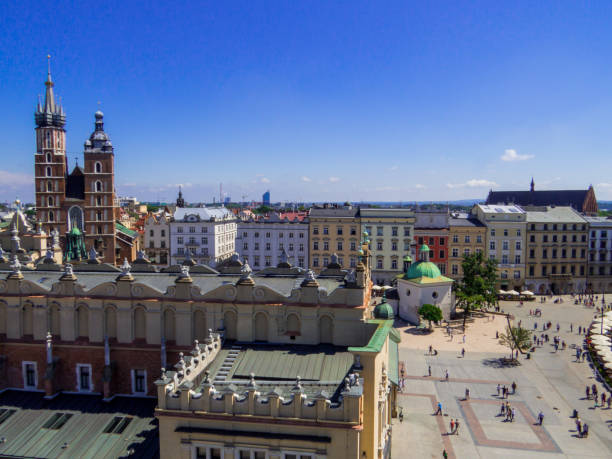 istock Market Square, Krakow, Poland 1438657334