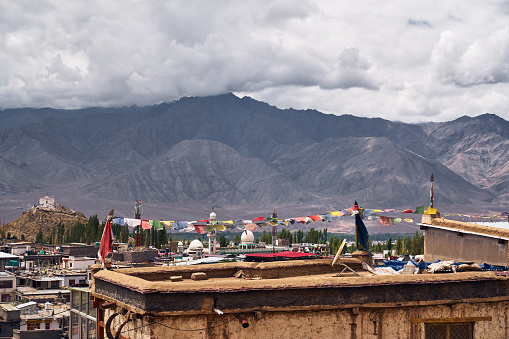 City of Leh, Ladakh, India