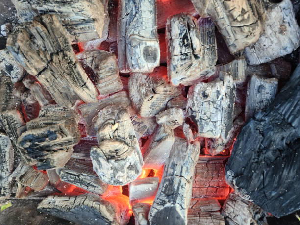 istock Background of burning burning coal in brazier 1438660305