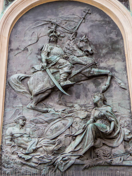 istock Bas relief, St. Mary's Basilica, Krakow 1438661321