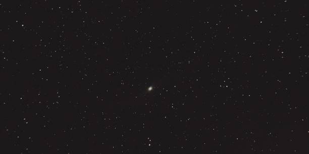 istock Low angle view of the starry night 1438672457