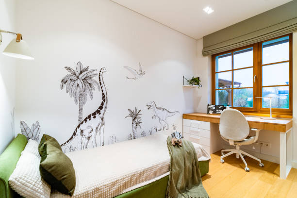 istock Modern children bedroom 1438681935