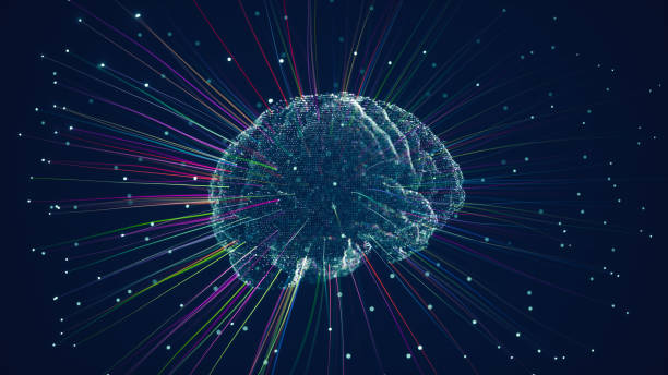 istock Digital Brain With Colorful Connections 1438692121