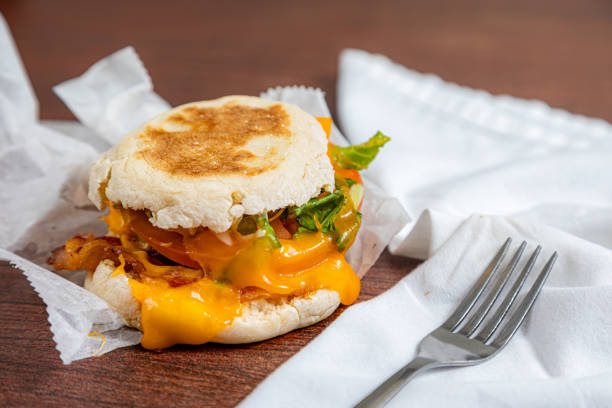 A variety of food items are displayed in an appetizing way.