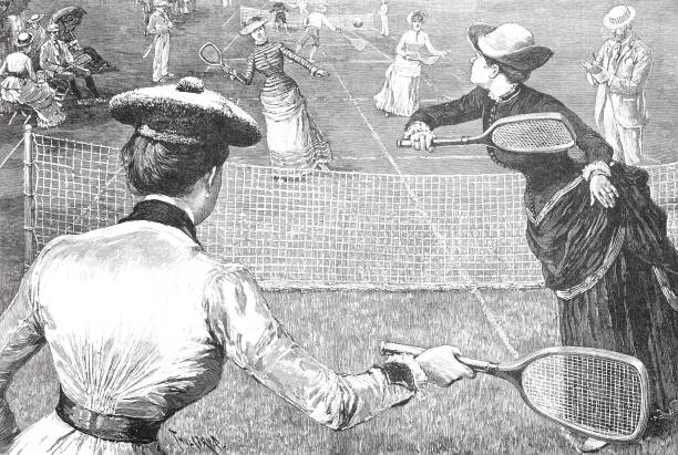 istock New York City,  tennis in prospect park, 1885 1438705932