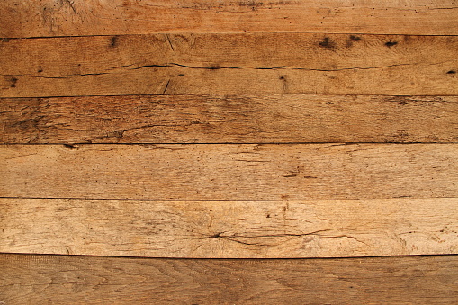 an oak board as a background