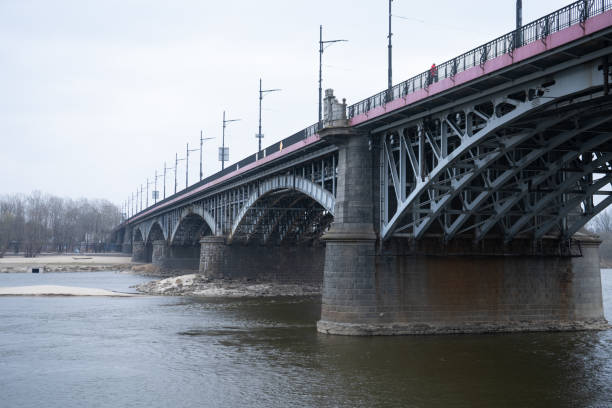 istock Metal motorway bridge 1438717474