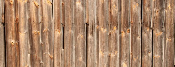 an old weathered wooden wall as an advertising background