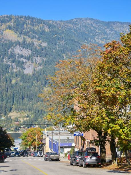 istock A Street in a Mountain Town 1438727866