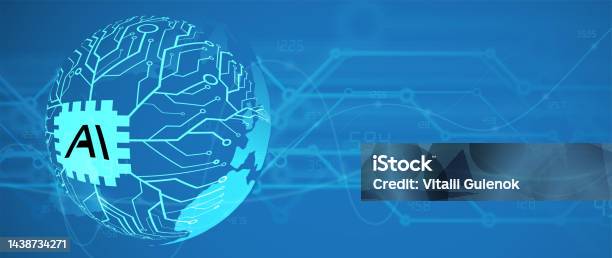 Abstract Artificial Intelligence Cloud Computing Machine Learning ...