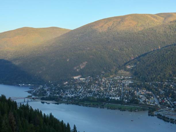 istock The Charming Lakeside Town 1438739186