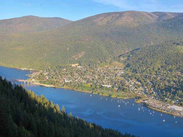 istock The Charming Lakeside Town 1438739576