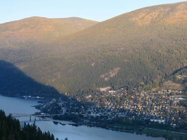istock The Charming Lakeside Town 1438742373