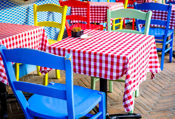 istock typical italian sidewalk cafe - restaurant 1438744968