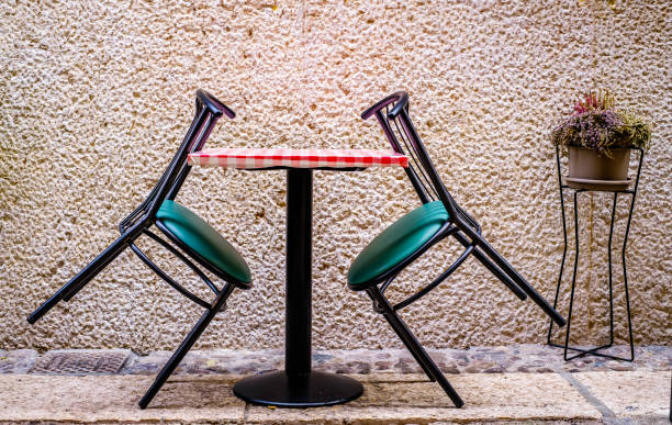 istock typical italian sidewalk cafe - restaurant 1438745074