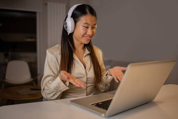 istock Woman working from home 1438769159