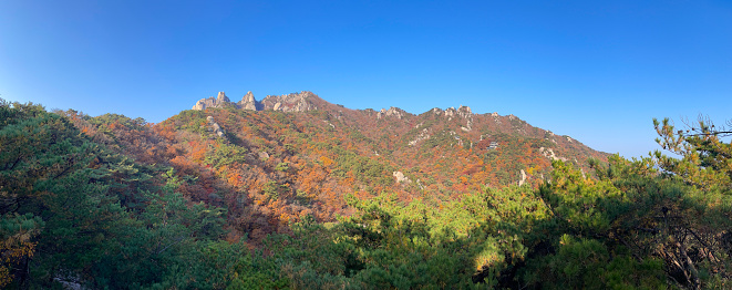 Aerial Photography Mountain Great Wall Sightseeing Belt, Changqing Jinchan Mountain Scenic Spot, West Luquan District, Shijiazhuang City, Hebei Province, China
