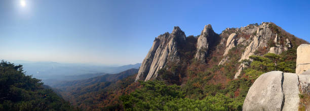 istock Autumn Dobong Mountain in Seoul 1438770806