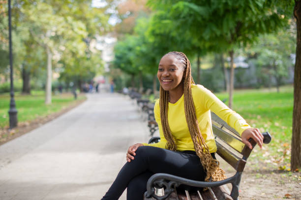 istock Beautiful young woman posing 1438774832
