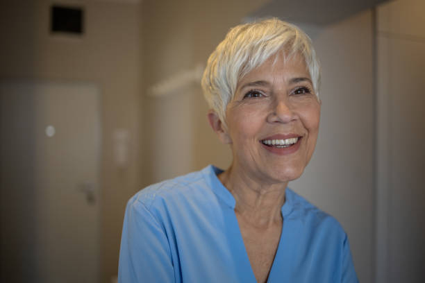 istock Elegant mature woman 1438775250