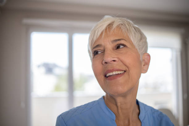 istock Elegant mature woman 1438775312