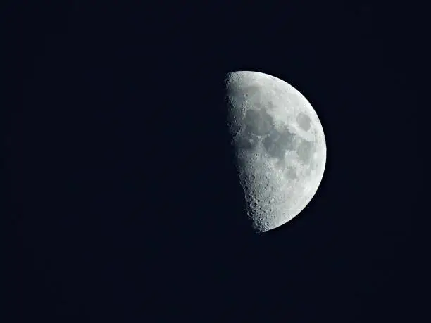 Moon seen from Florida
