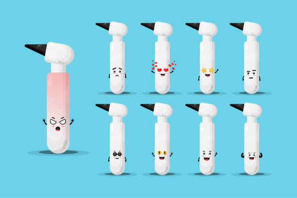 Octoscope Colouring Otoscope Cartoon