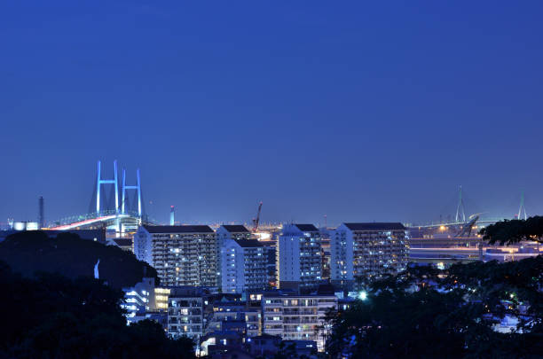 Honmoku Sancho Park is located on a hill in Yamate, Yokohama, and has a great view.