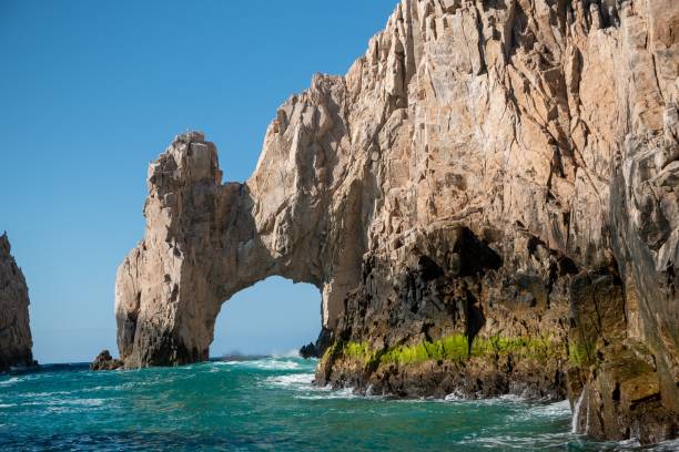 istock Cabo San Lucas Arch on the Pacific Ocean with blue waters 1438868876