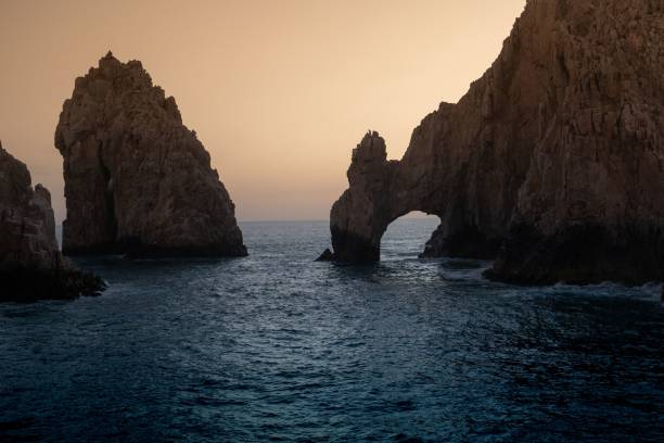 istock Cabo San Lucas Arch on the Pacific Ocean with blue waters 1438869754