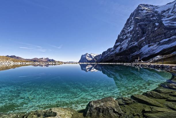 eiger - wasserspeicher fotografías e imágenes de stock