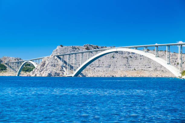 istock Krk bridge in Croatia 1438875721